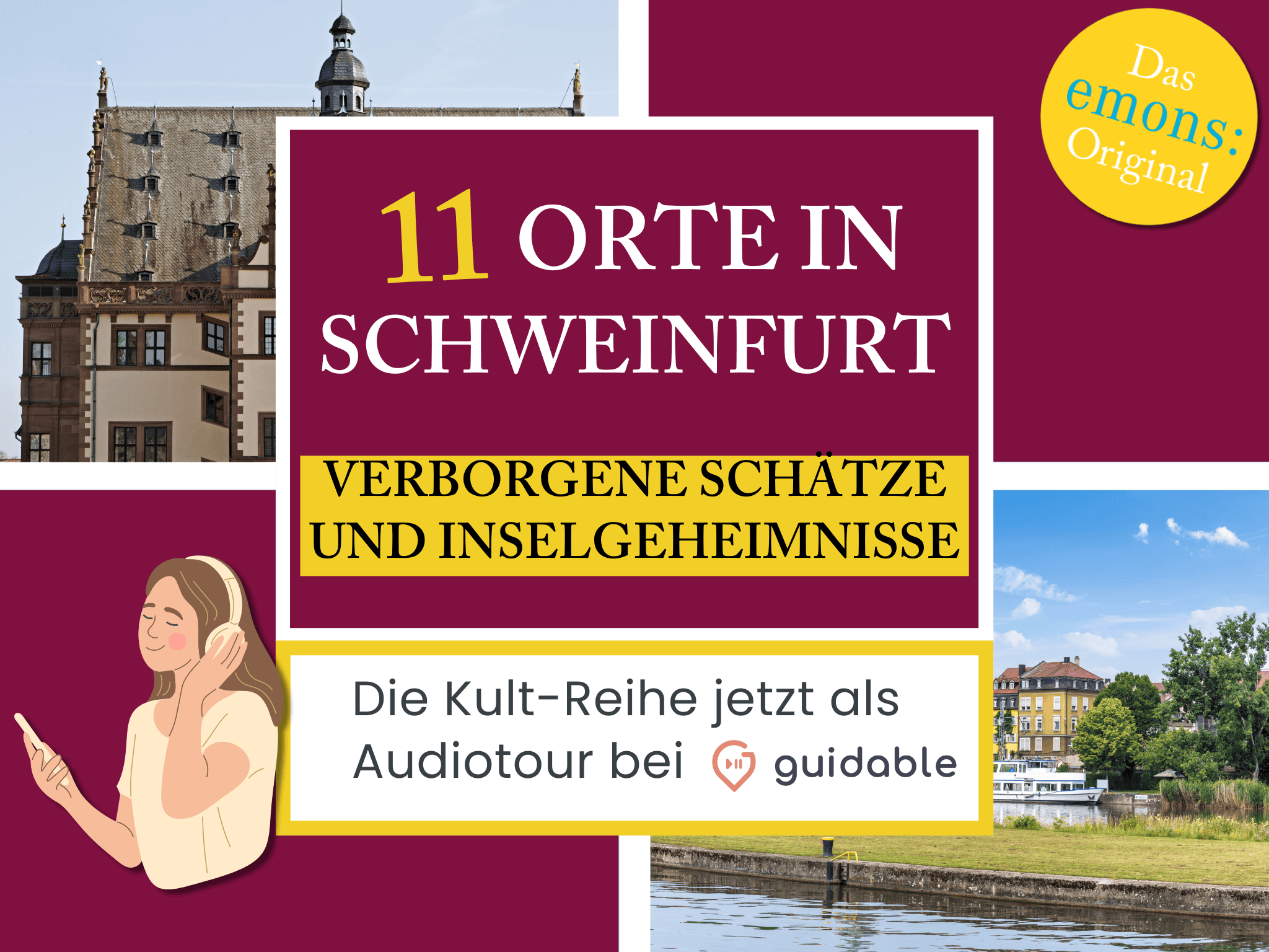 11 places in Schweinfurt hidden treasures
and island secrets