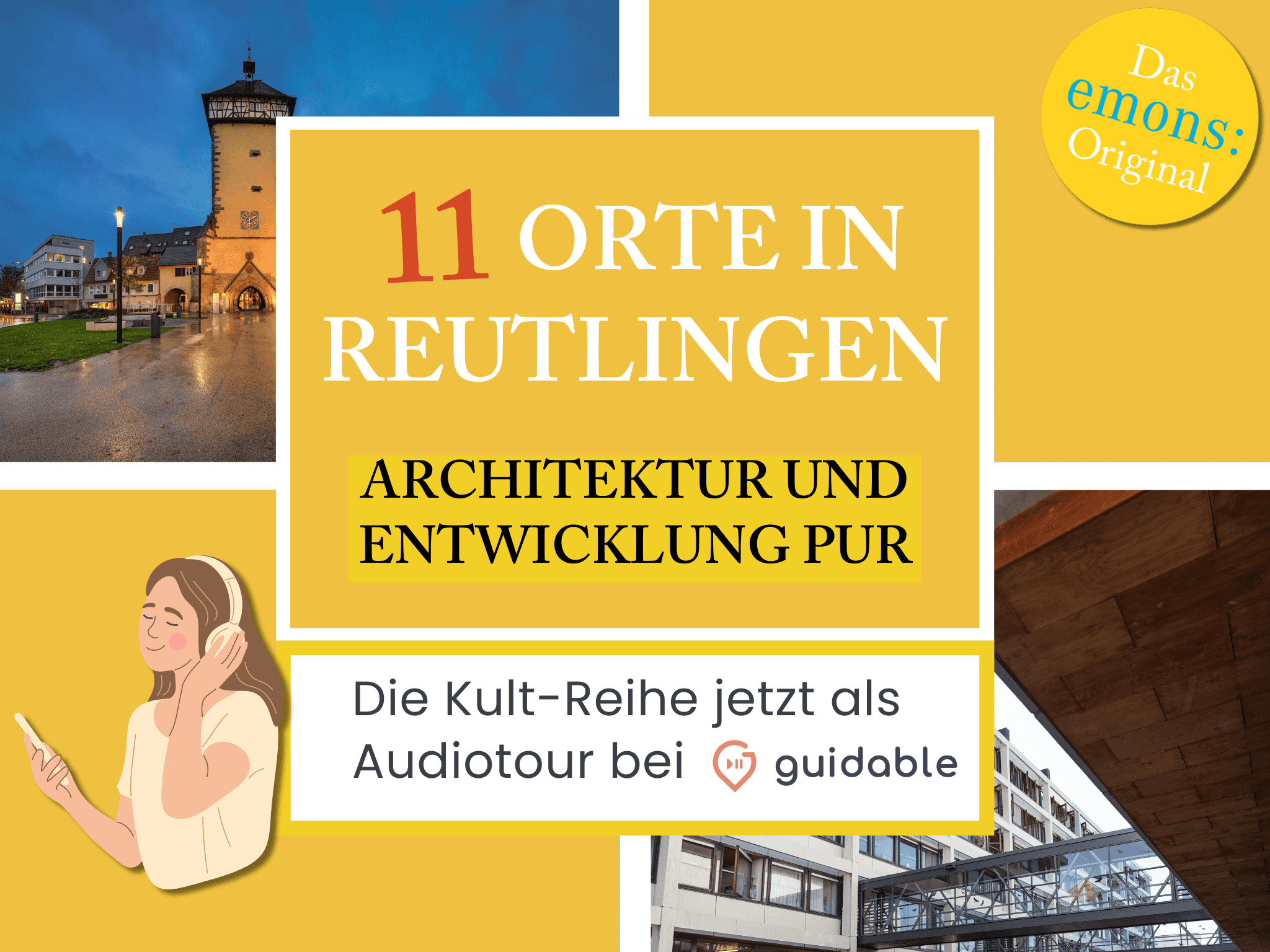 11 places in Reutlingen architecture and
Pure development