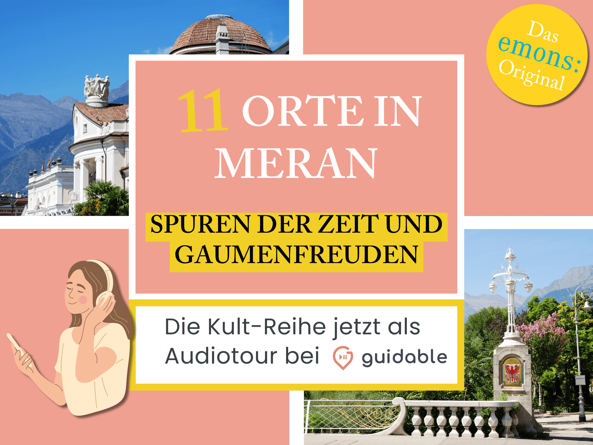 11 places in Merano Traces of time
and culinary delights