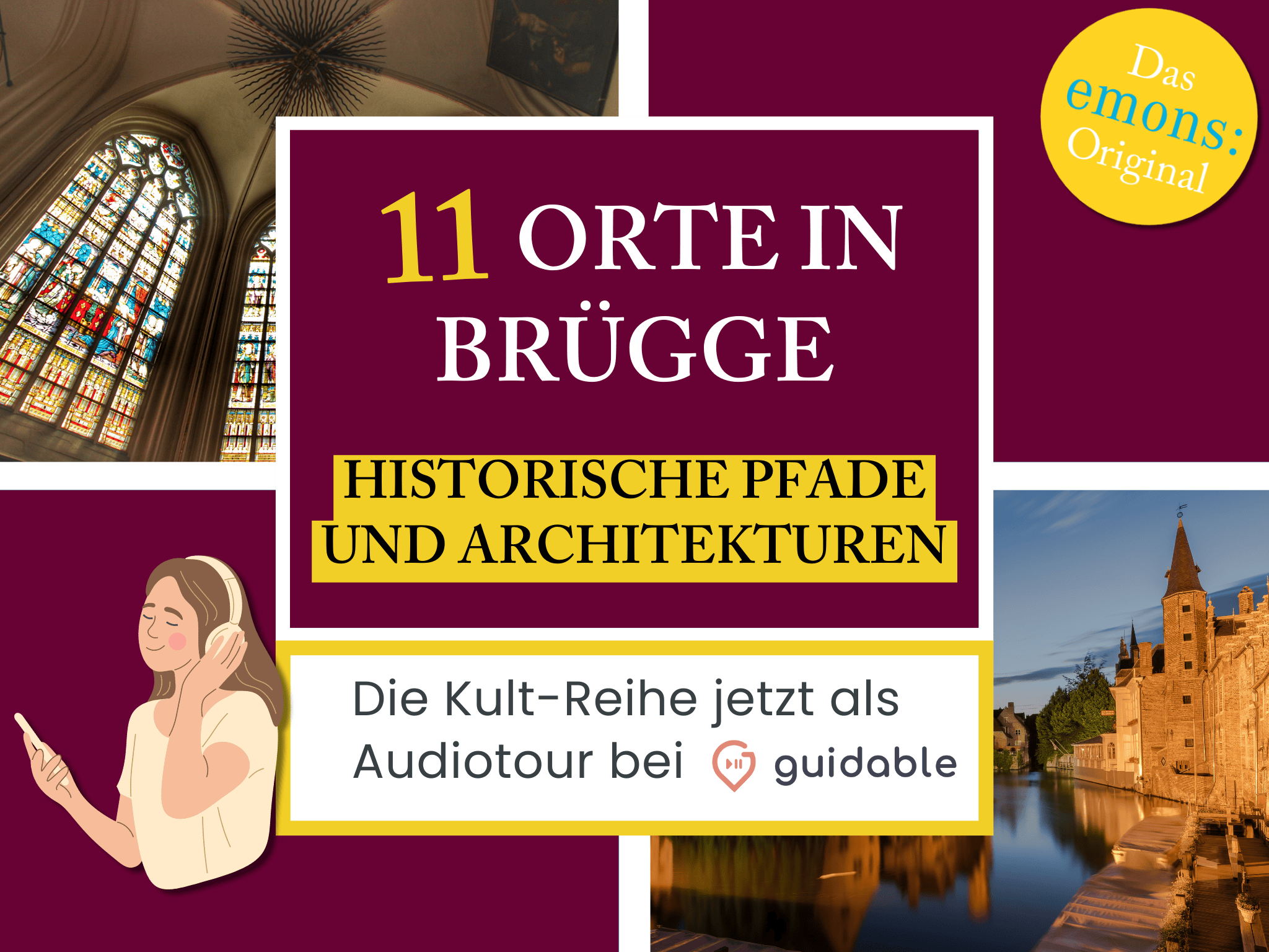 11 Places in Bruges Historical Trails
and architectures
