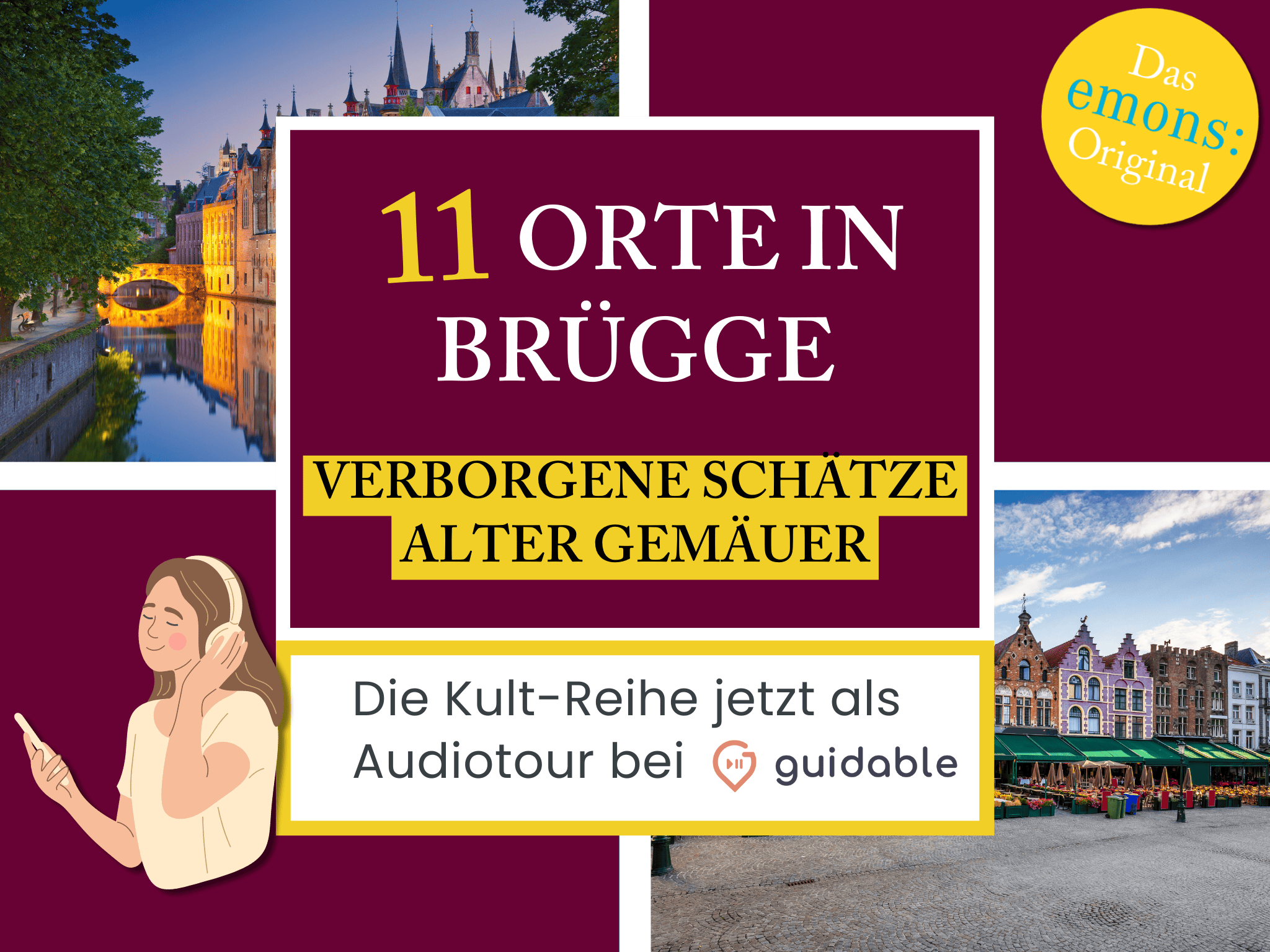 11 Places in Bruges Hidden Treasures
old walls