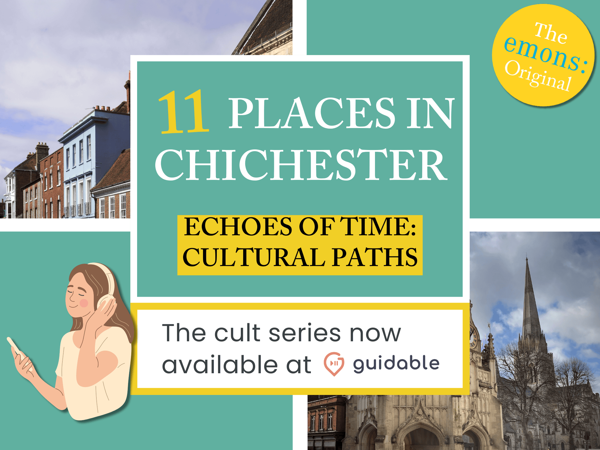 11 places in Chichester Echoes of Time: 
Cultural Paths