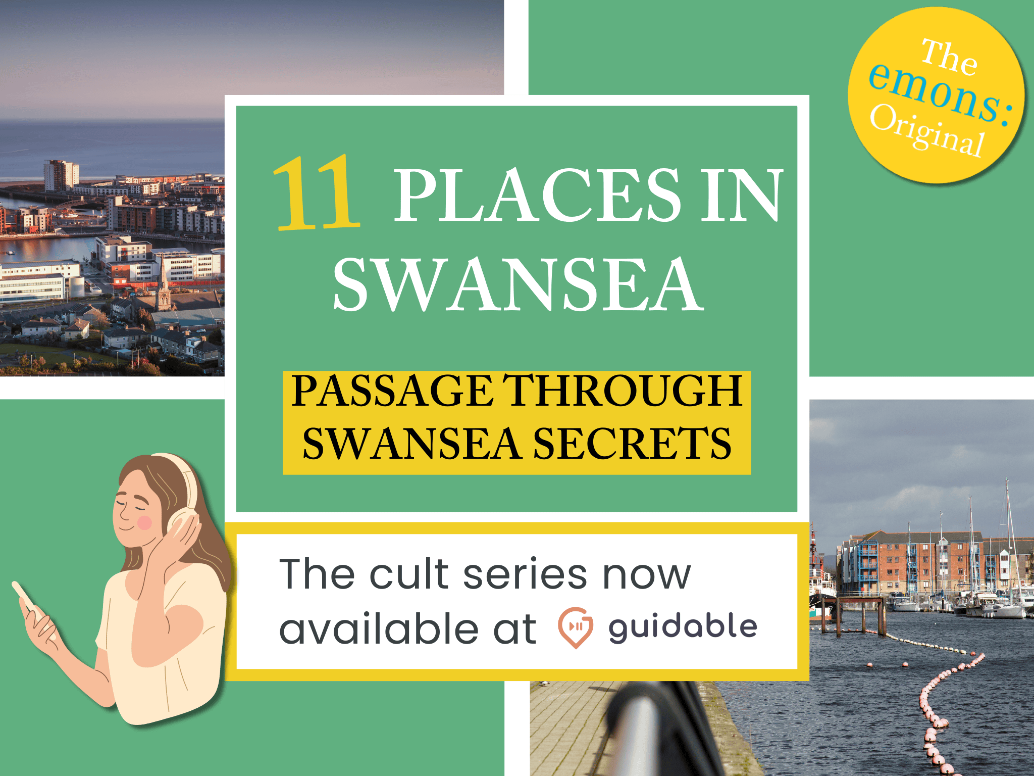 11 places in Swansea Passage Through
Swansea Secrets