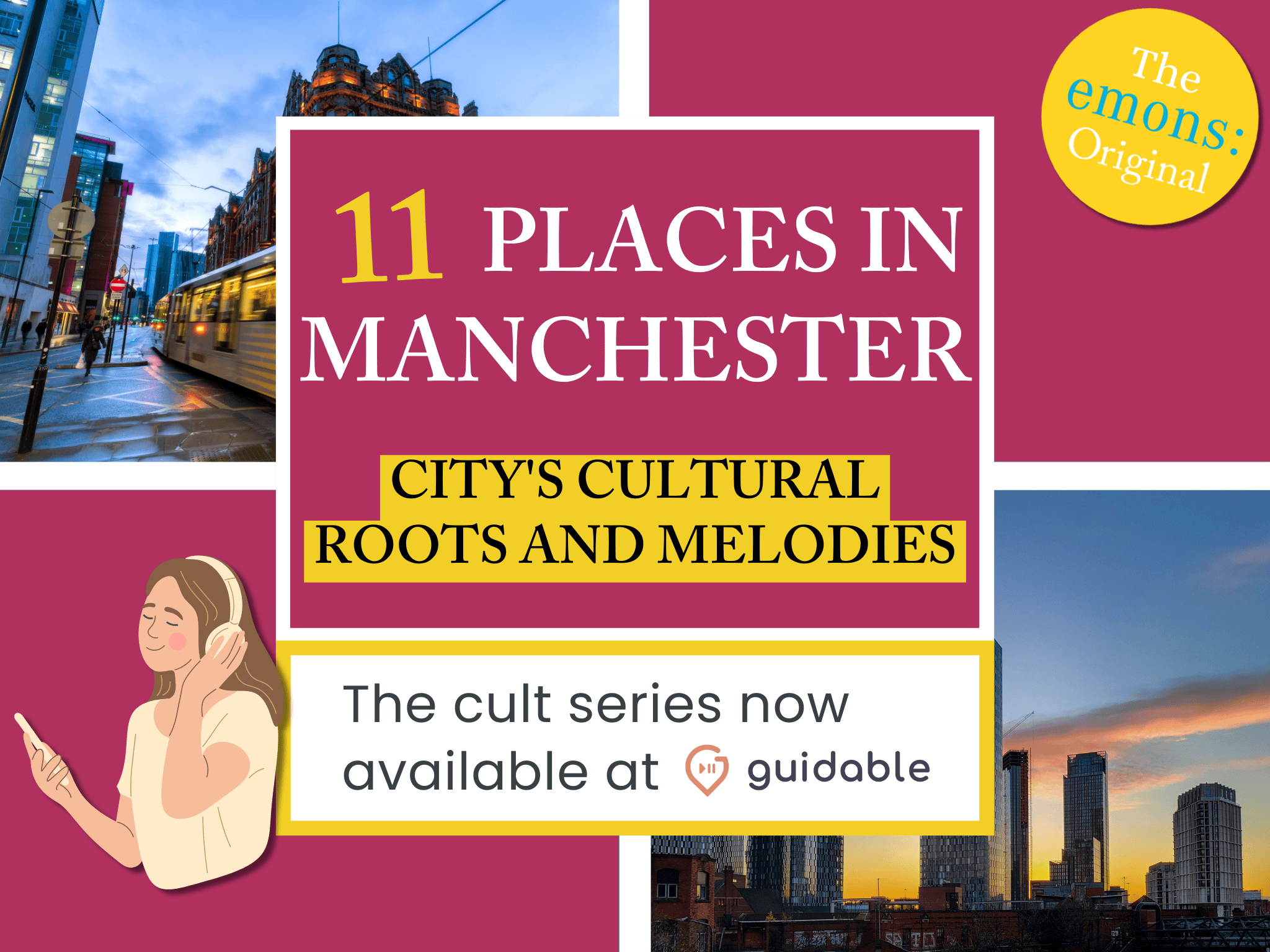 11 places in Manchester City's Cultural Roots
and melodies