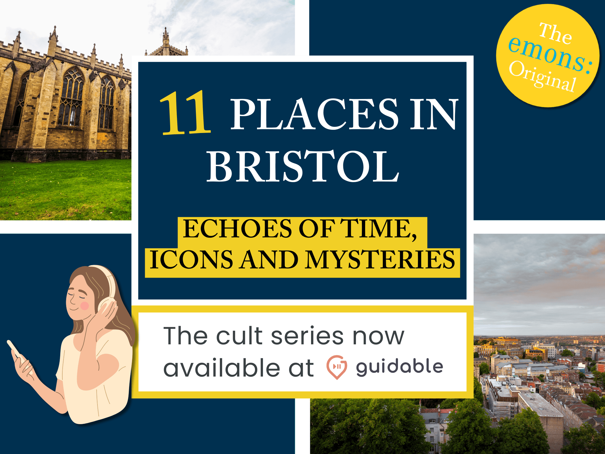 11 places in Bristol Echoes of Time, 
Icons and Mysteries