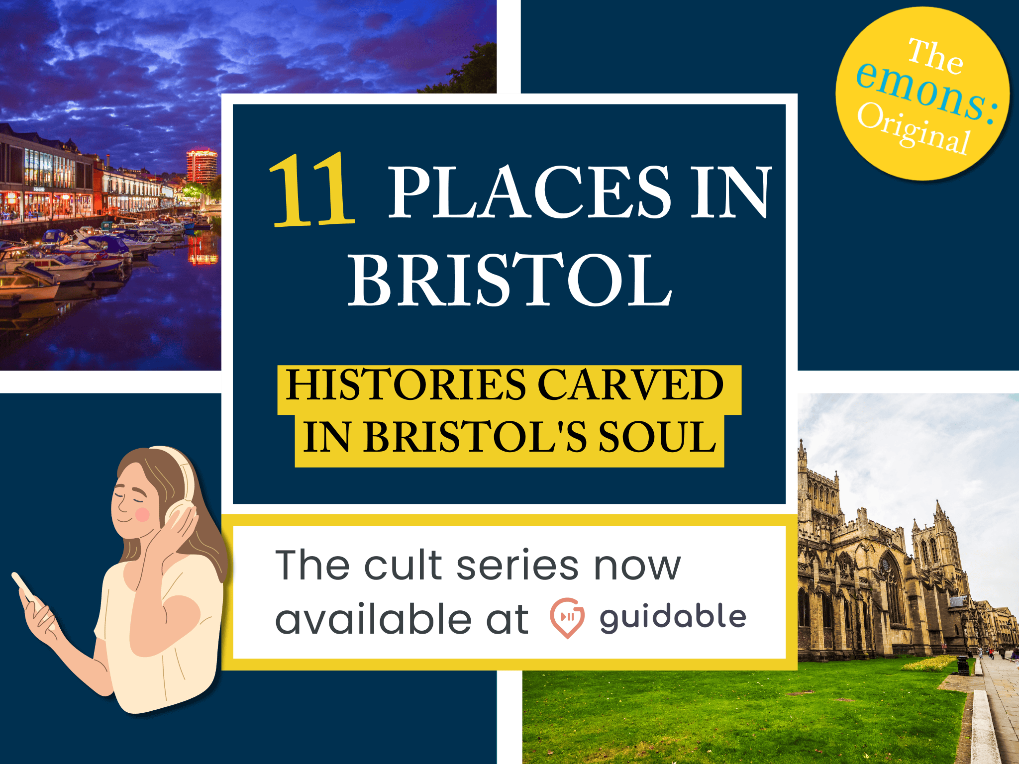11 places in Bristol Histories Carved
in Bristol's Soul