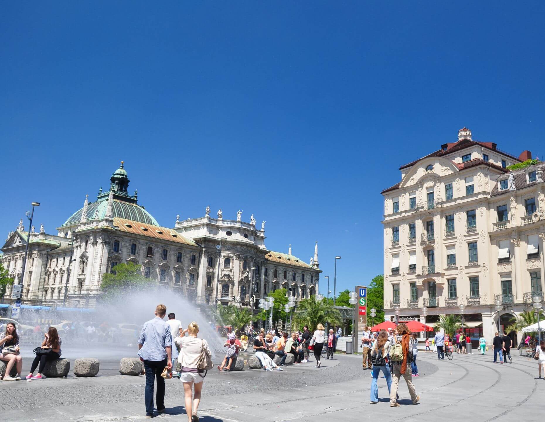 Karlsplatz (Stachus) in München