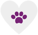 heart with paw