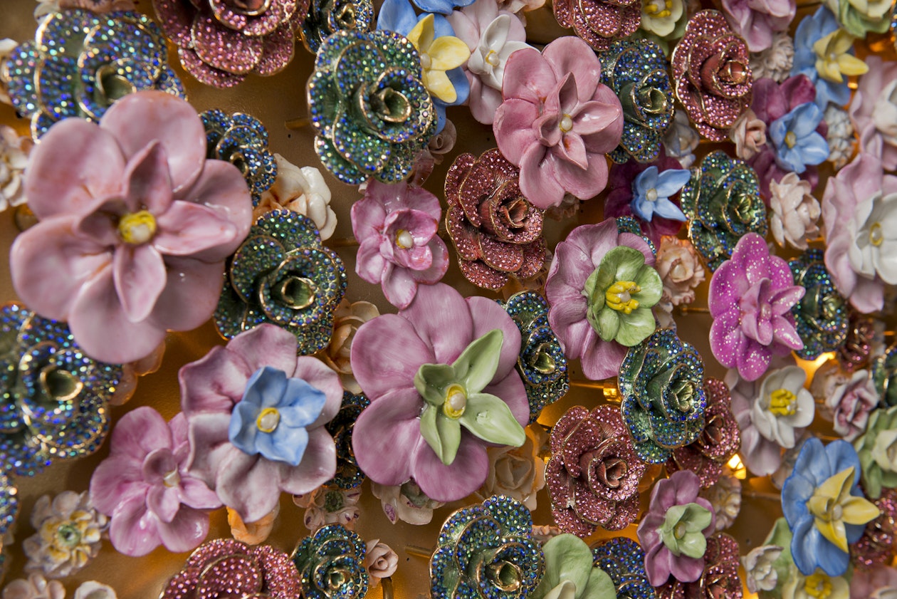 Design detail from The Flower Room - Annabel's, London's most exclusive private members' club