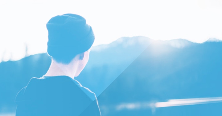 Benefits Of Being Sober Man breathing in the fresh air enjoying the benefits of being sober