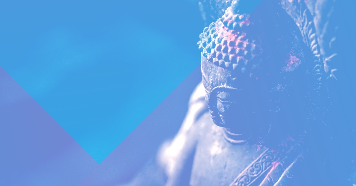 Applying Buddhism in Addiction Recovery abstract buddha statues