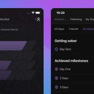 The I am Sober App is a helpful way to track your alcohol free days