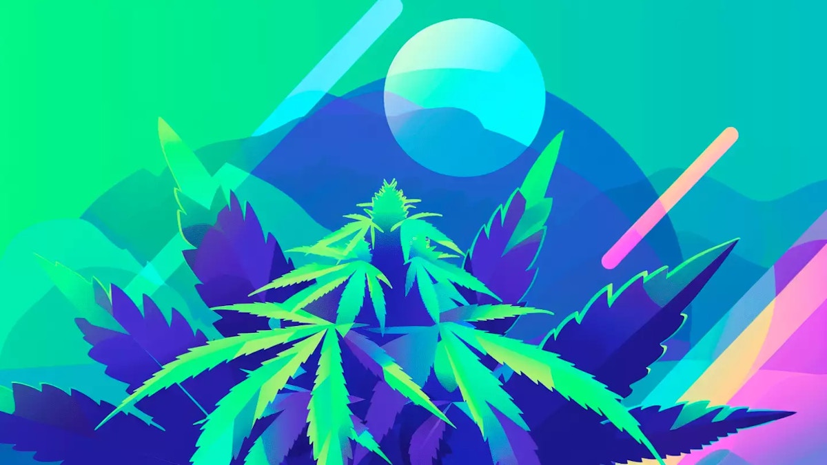 Is Weed A Drug? An abstract depiction of marijuana as a drug.