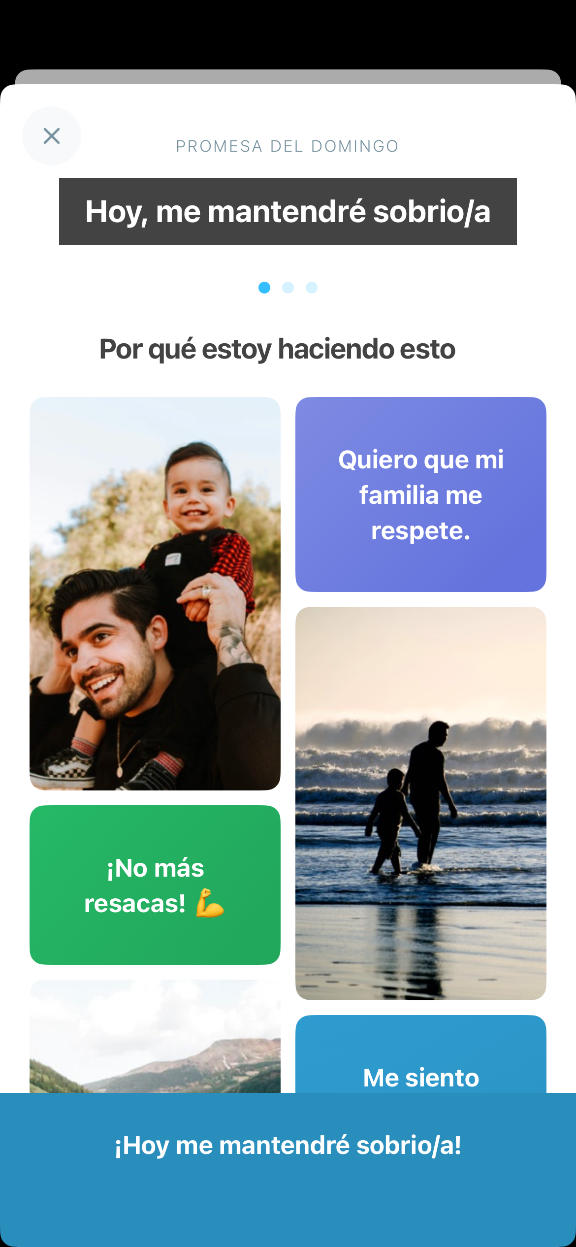 Ilustración del compromiso diario