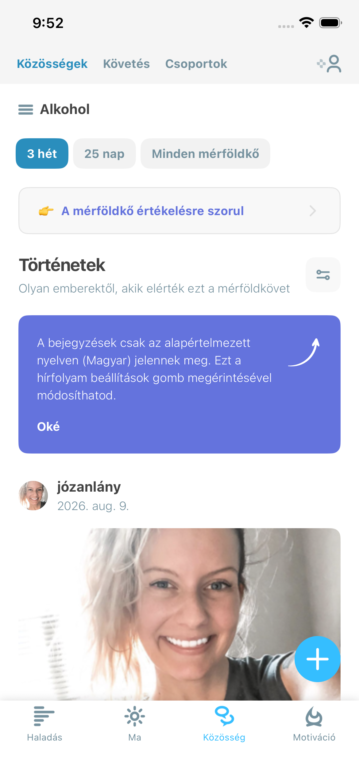 Közösségi képernyőkép illusztrációja