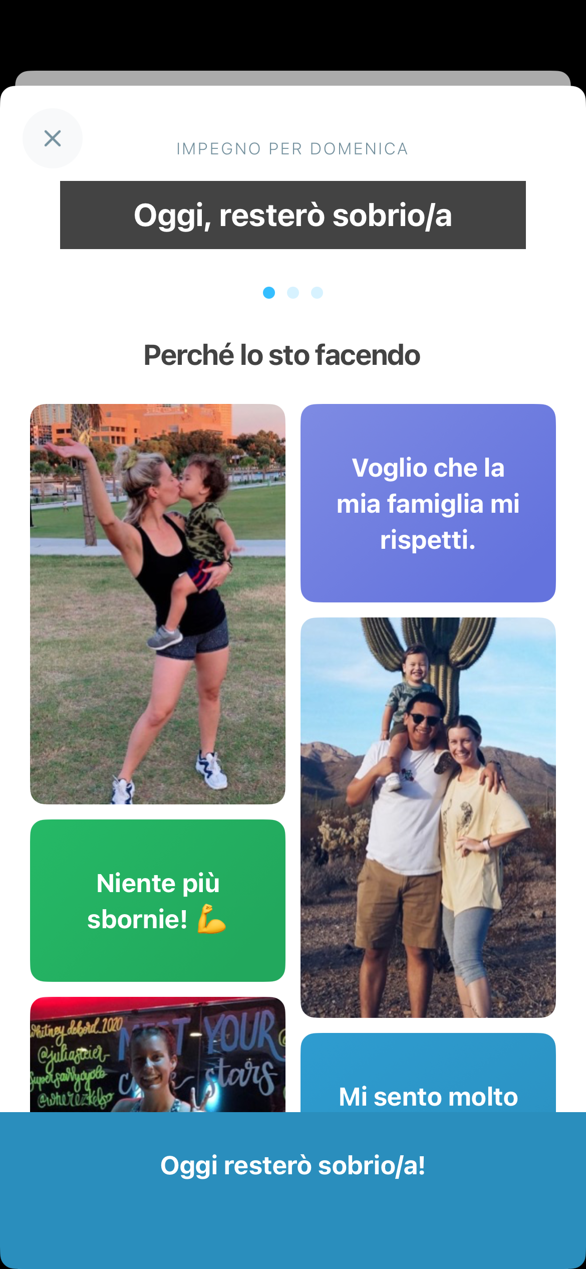 Costruisci una responsabilità quotidiana Illustrazione dell'Impegno quotidiano