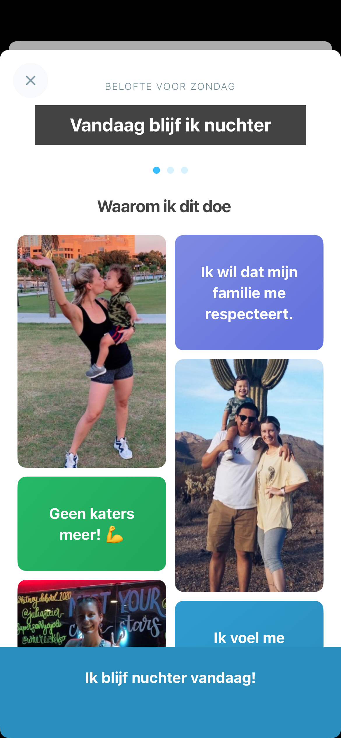 Bouw dagelijkse verantwoording op Illustratie van de dagelijkse Belofte