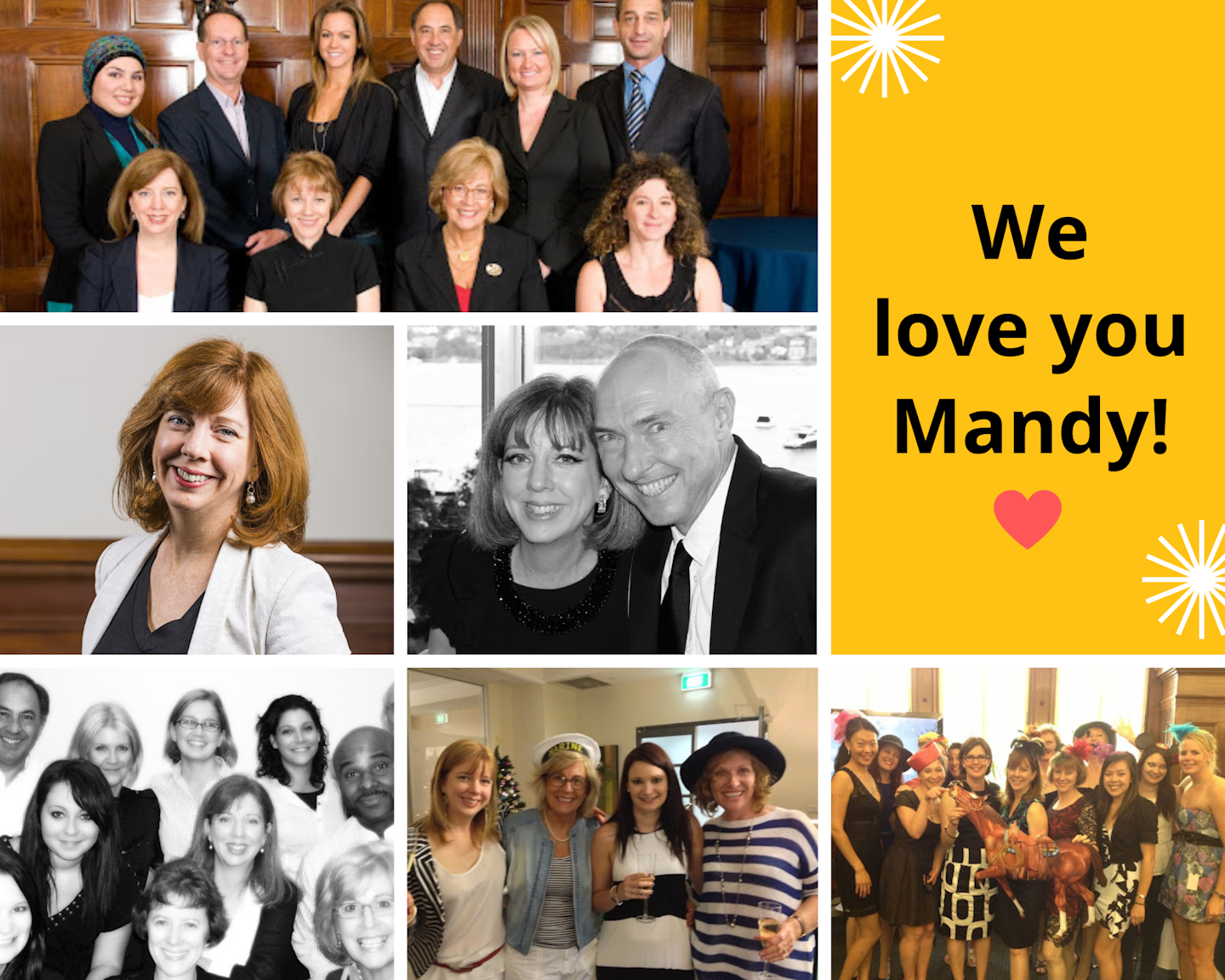 We love you Mandy