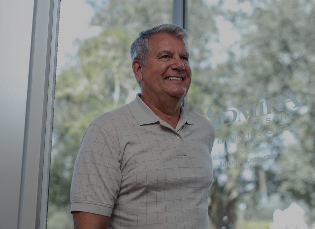 Male patient at Admira Dentistry in Jacksonville