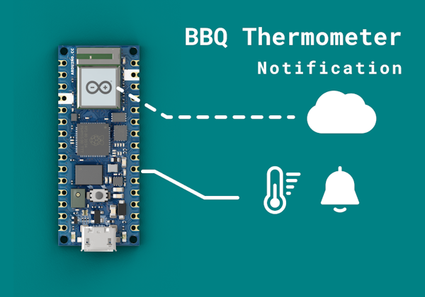 Cloud BBQ-thermometer