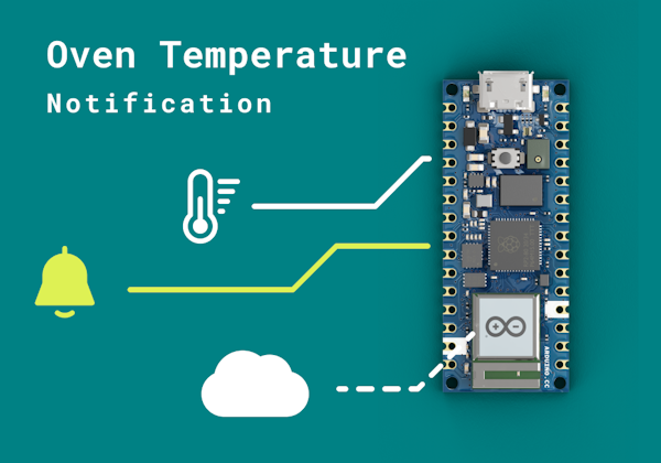 Oven temperature notifier