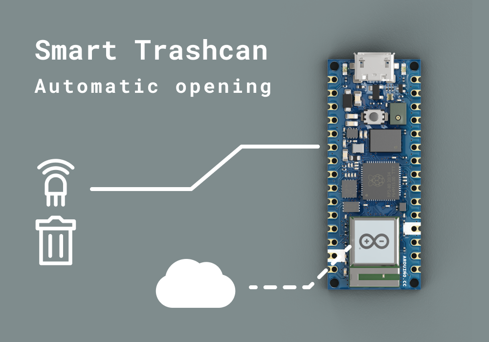 Arduino Cloud | Home Automation - Smart trash can
