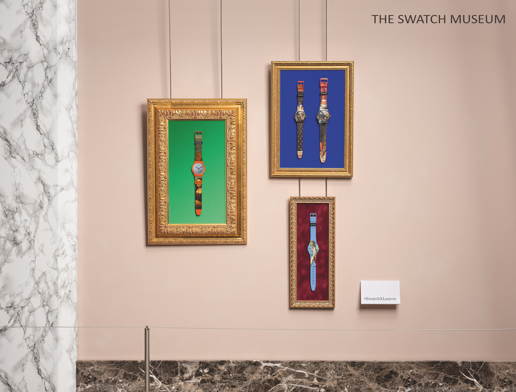 Swatch top x louvre