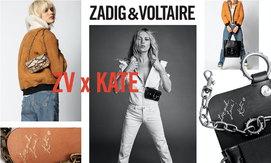 KATE MOSS x Zadig & Voltaire BAG COLLECTION