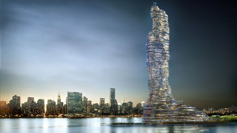 A 160-story residential skyscraper could become the second tallest