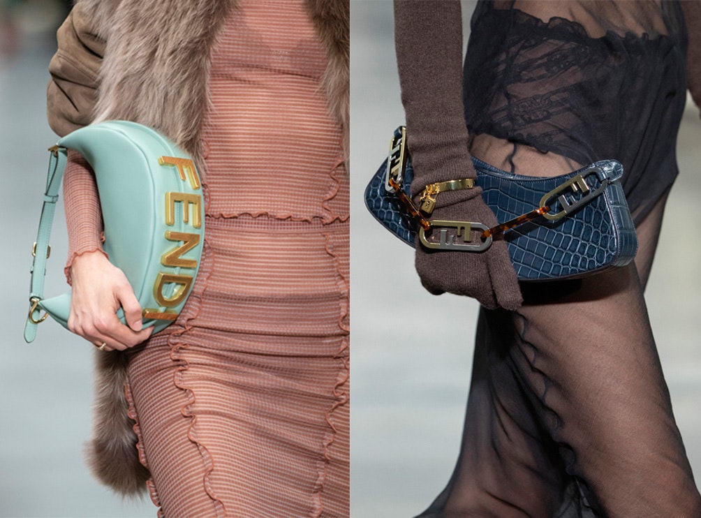 4 Bag Trends from Fendi's Fall/Winter 2022-2023 Fashion Show