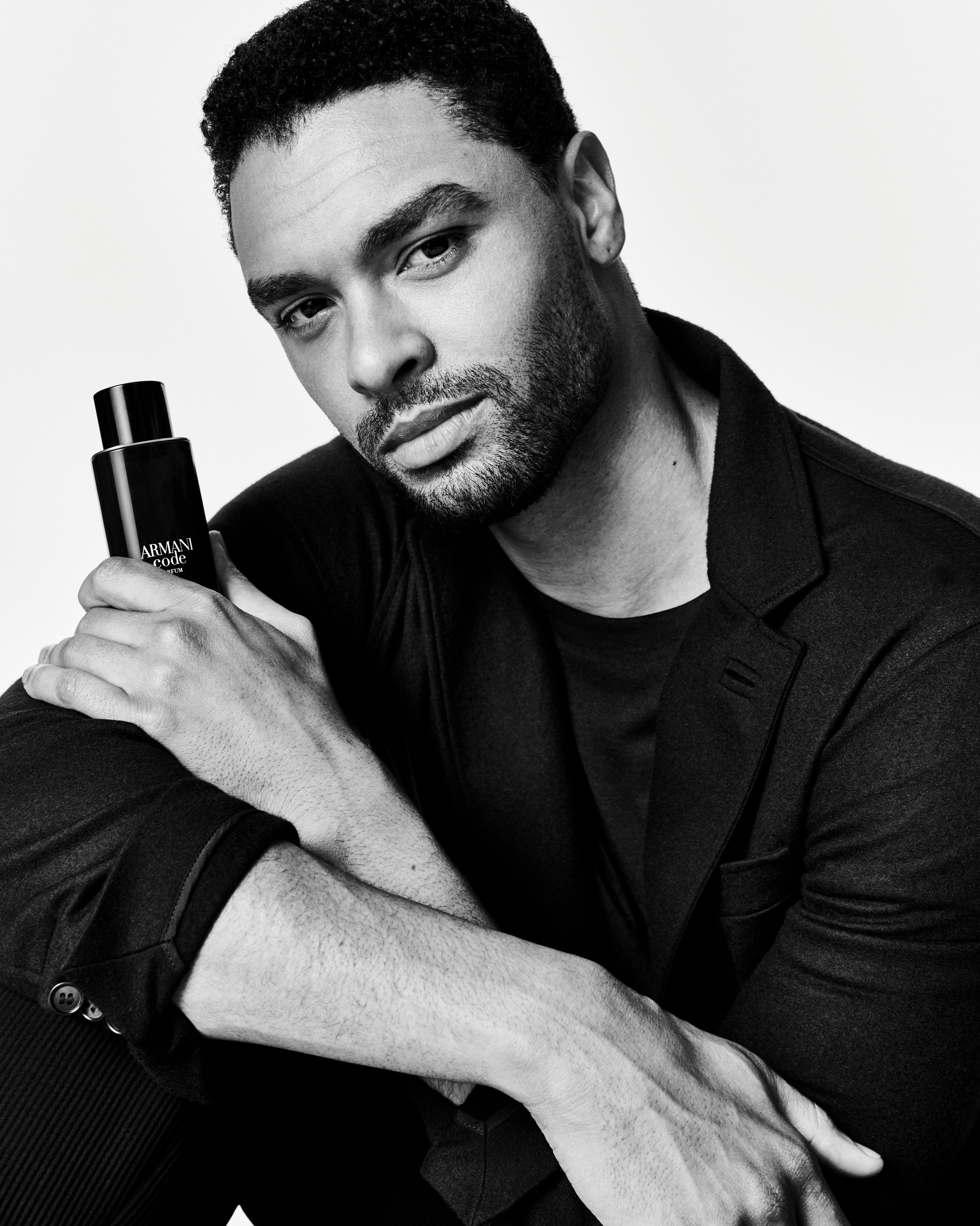 Regé-Jean Page is the New Face of Armani Code