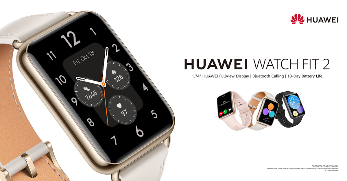 L`Officiel Baltic тестирует: смарт-часы Huawei Watch Fit 2