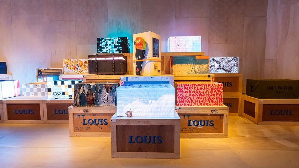 Jwan Yosef in 200 Trunks, 200 Visionaries: The exhibition by Louis Vuitton  — PRAZ DELAVALLADE