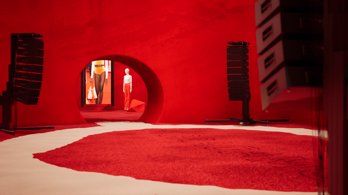 The World of Ferragamo Comes to Life in Immersive Space