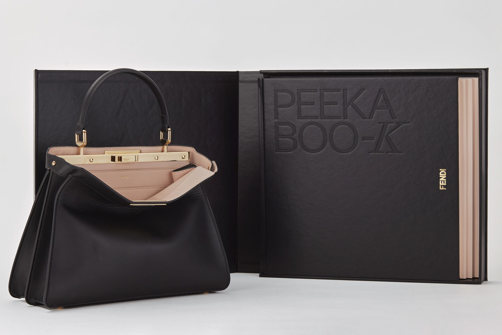 PEEKABOO K a limited edition book celebrates the iconic FENDI Peekaboo bag
