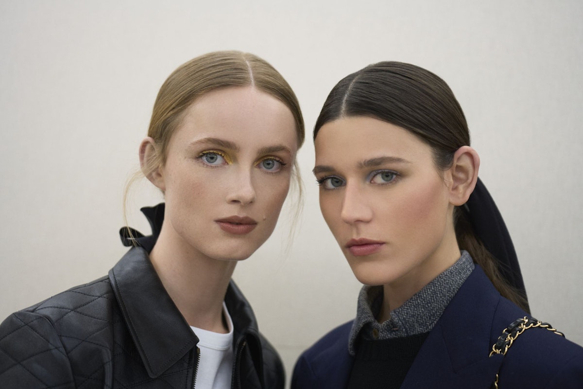 CHANEL makeup looks from the Fall-Winter 2024/25 Ready-to-Wear Collection