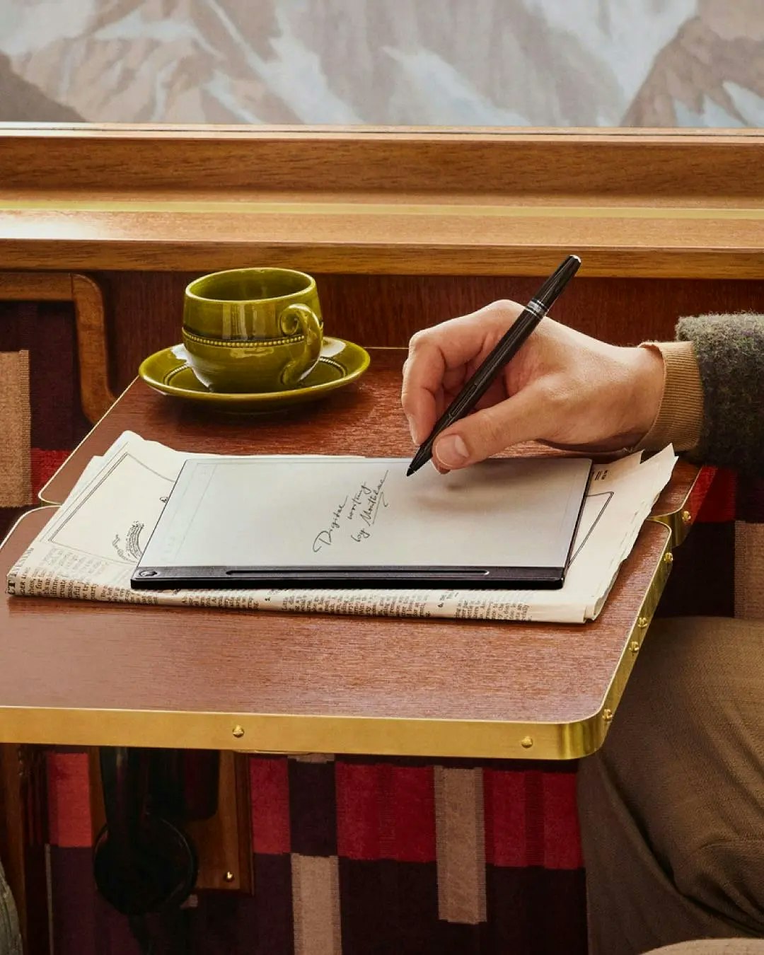 Montblanc Launches Digital Paper, Its First-Ever High-Tech Writing Tool