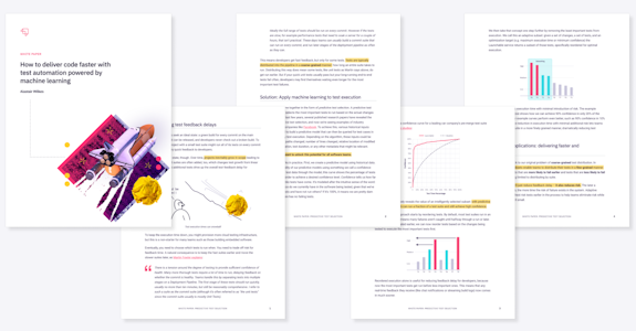 machine learning & test automation