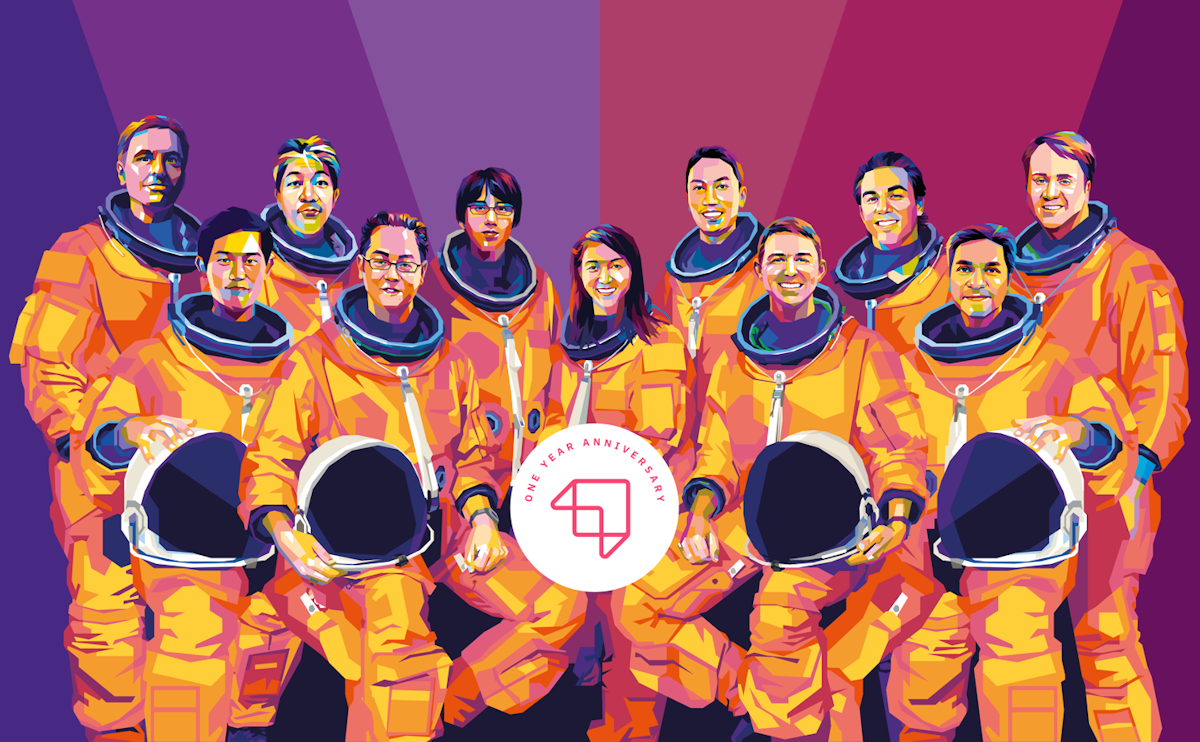 The early team at Launchable