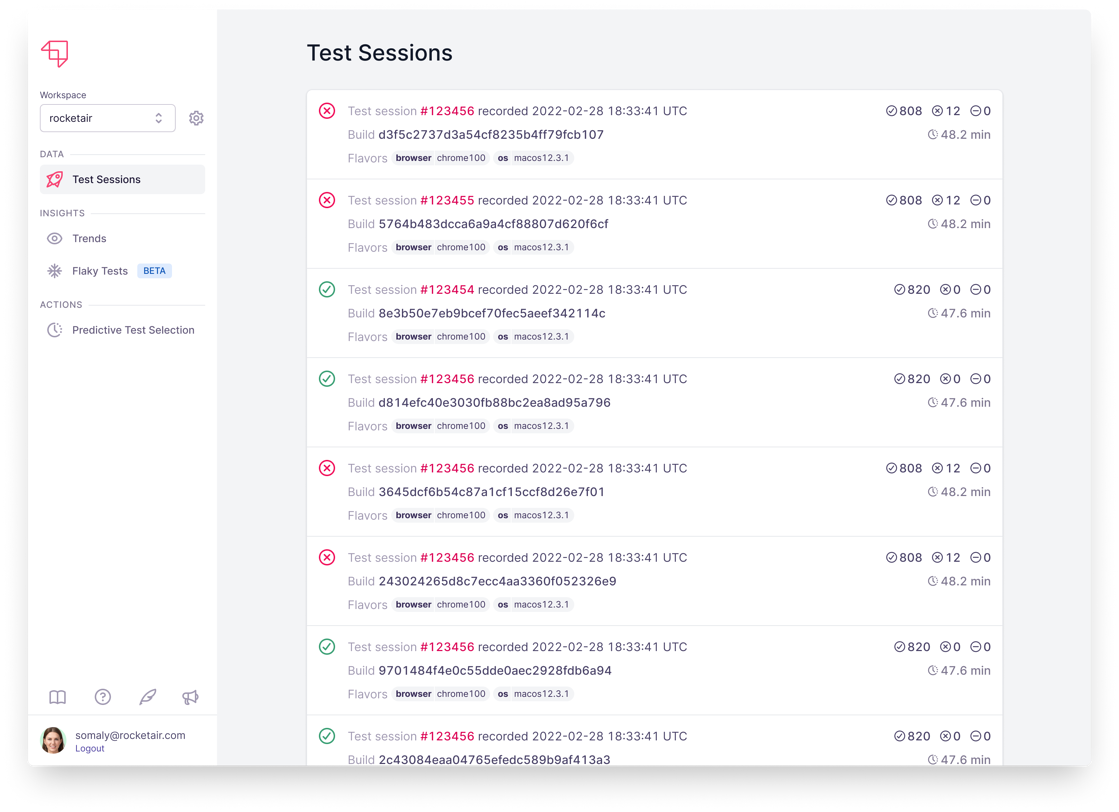 More Metadata for More Test Session Insights