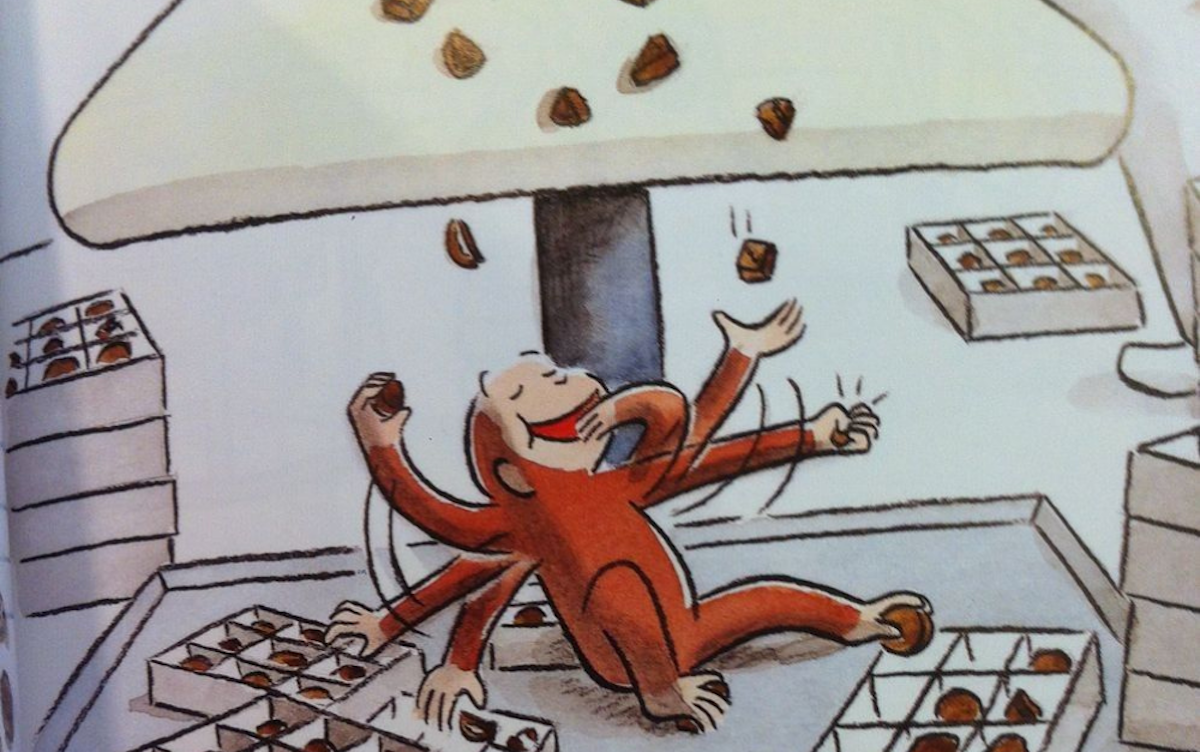 Children’s book character Curious George