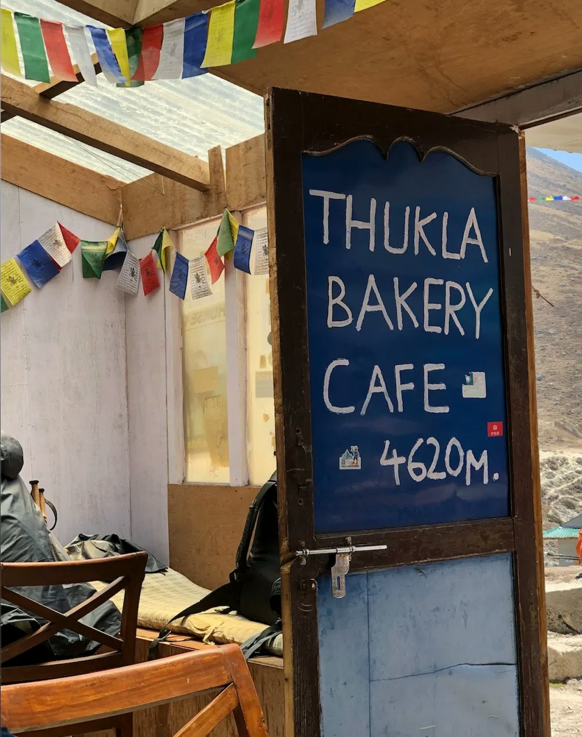 Highest bakery in the world; Roughly at Mont Blanc elevation