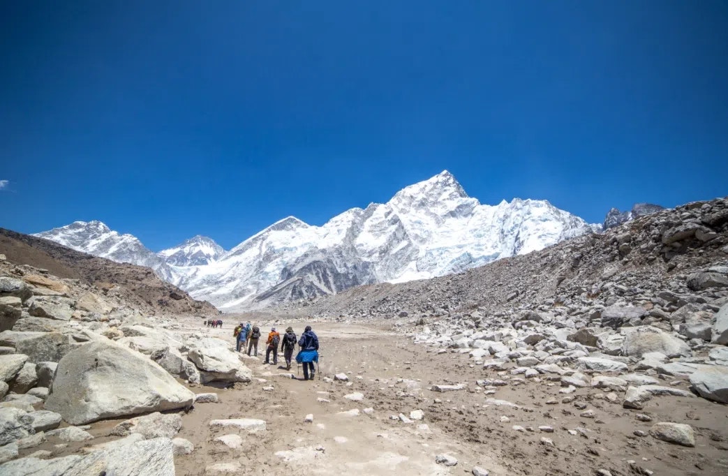 Lhotse - Everest hides behind it
