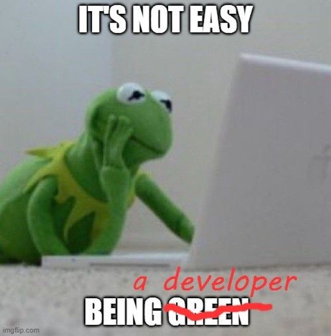 it's not easy being a developer