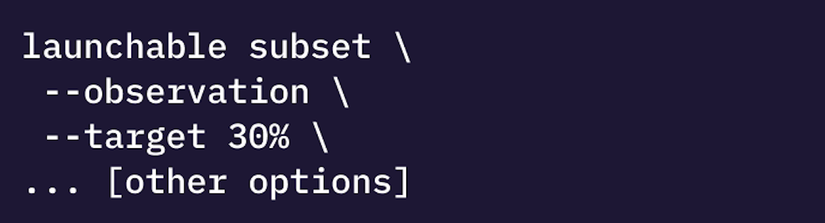 launchable subset