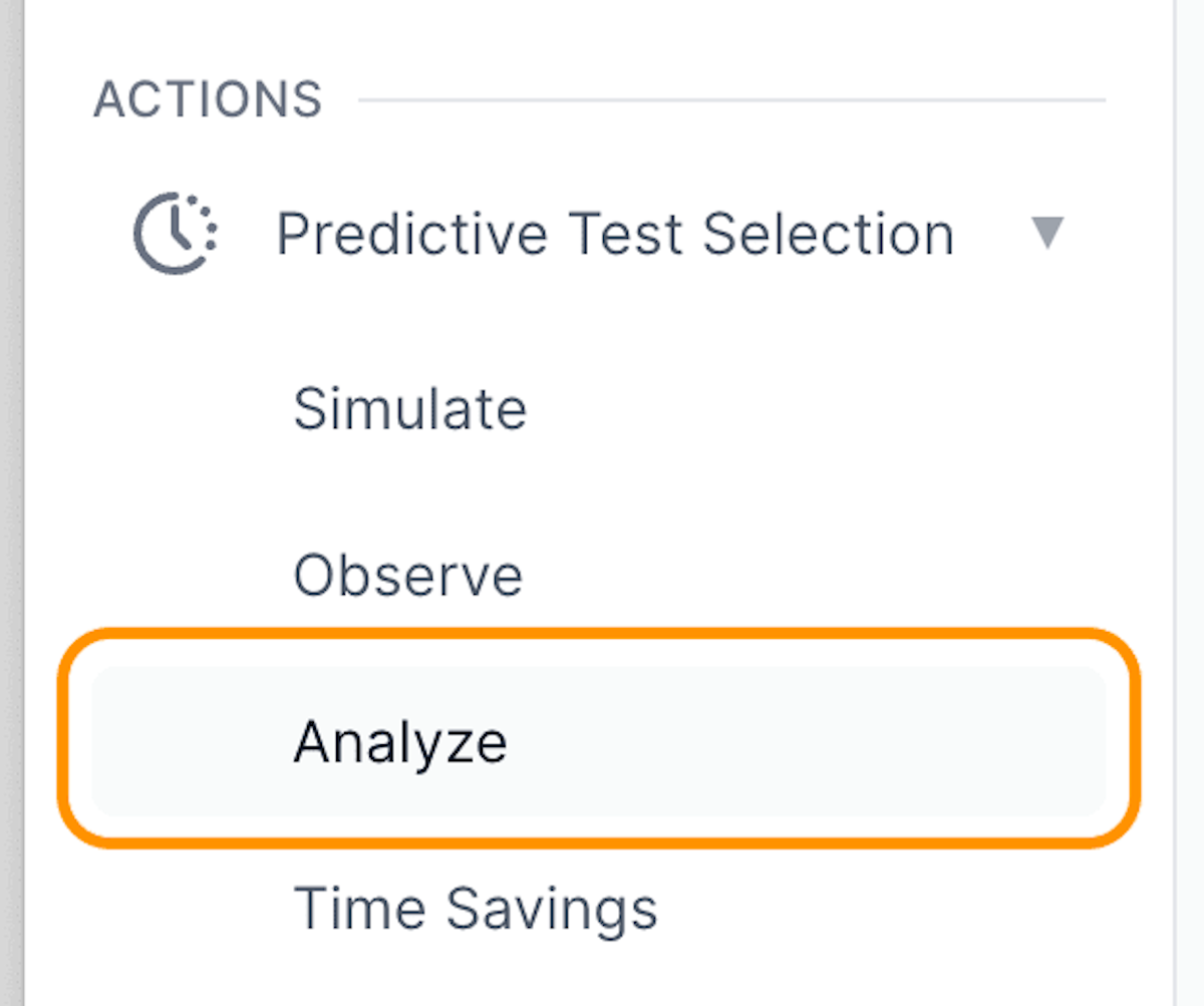 Analyze Screen