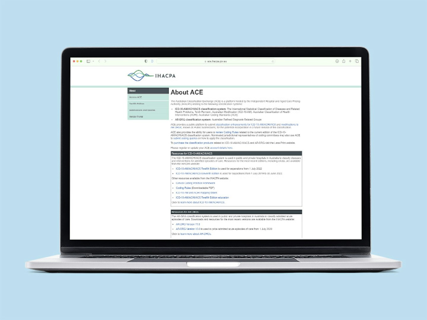 IHACPA ACE Laptop