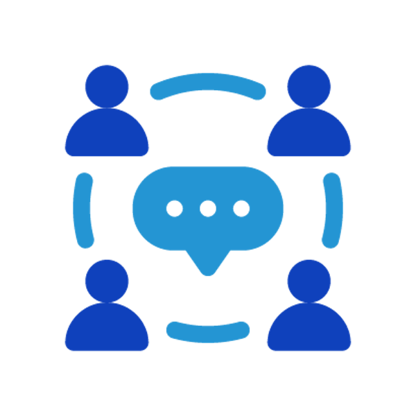 Panel discussion icon