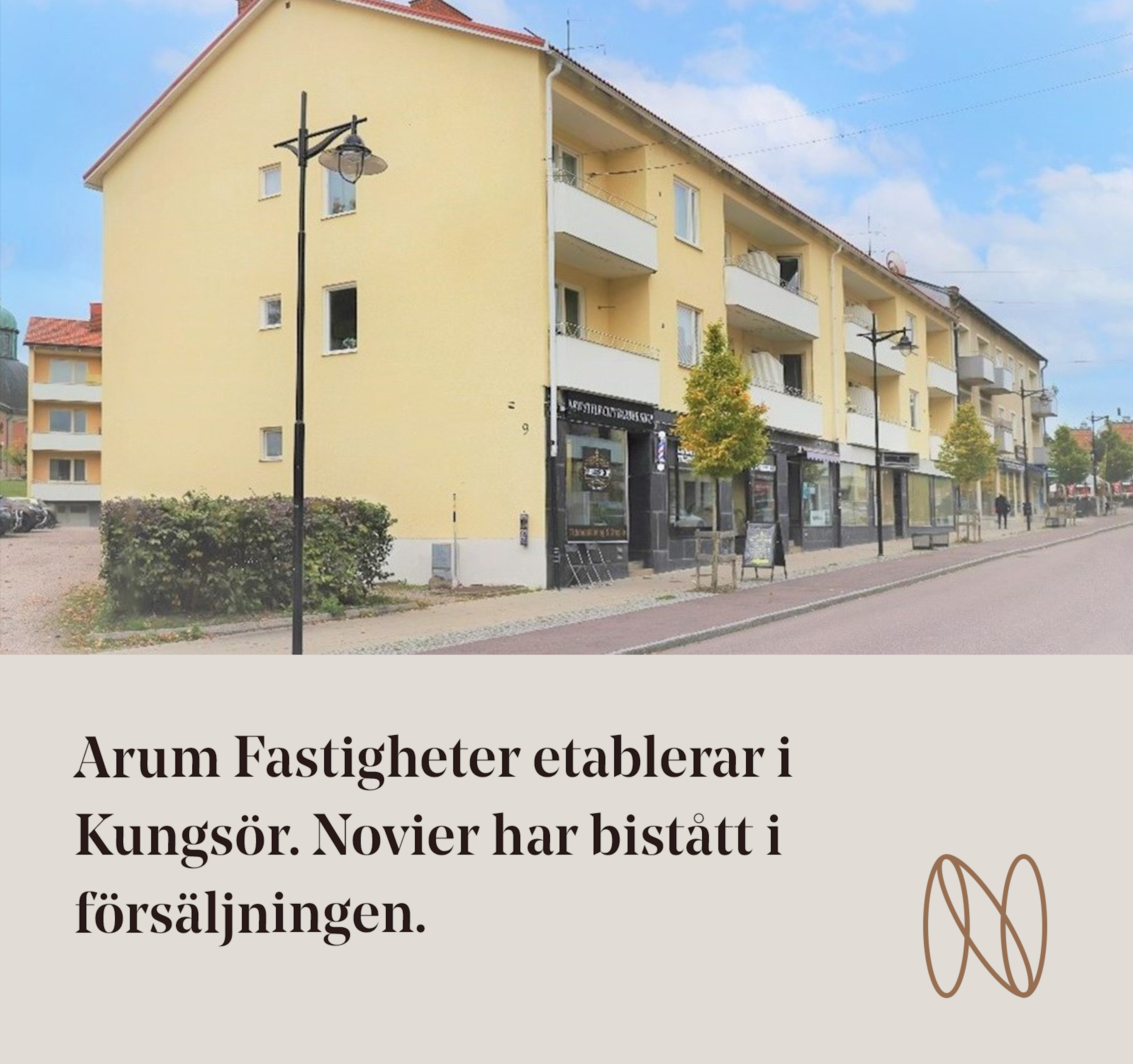 Referensaffärer: Arum Fastigheter etablerar i Kungsör