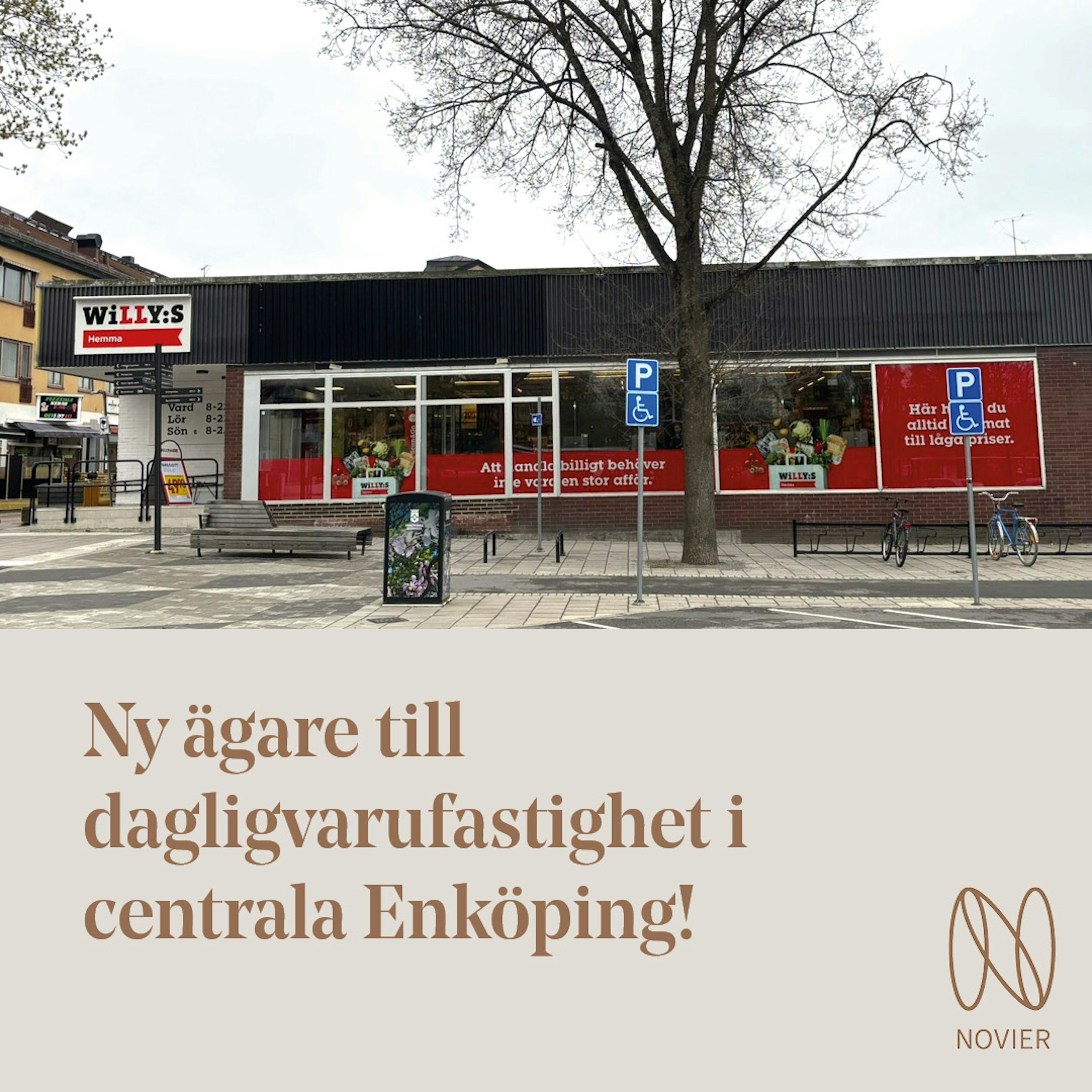 Referensaffärer: Ny ägare till dagligvarufastighet i centrala Enköping